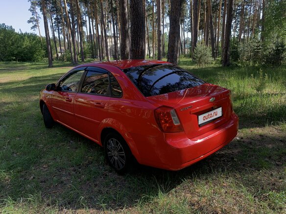 2008 Chevrolet Lacetti I, красный, 590000 рублей - вид 3