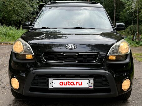 2013 Kia Soul I Рестайлинг, чёрный, 930000 рублей, вид 2
