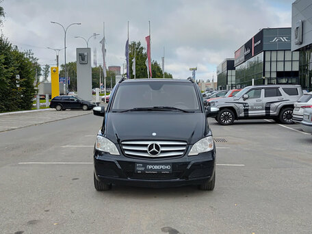 2012 Mercedes-Benz Viano L1 I (W639) Рестайлинг, чёрный, 1990000 рублей, вид 2