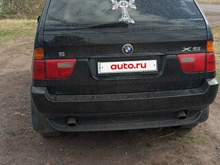 2003 BMW X5 3.0i I (E53), чёрный, 850000 рублей, вид 3