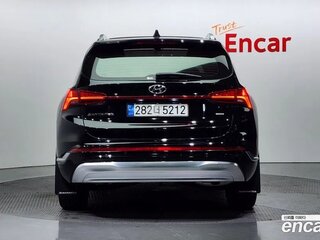 2023 Hyundai Santa Fe IV Рестайлинг, чёрный, 6367860 рублей, вид 4