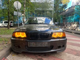 2001 BMW 3 серии 320i IV (E46), чёрный, 450000 рублей, вид 2