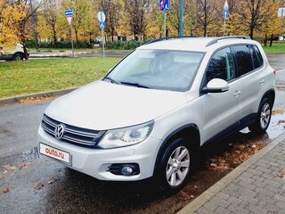 2012 Volkswagen Tiguan I Рестайлинг, серебристый, 1400000 рублей, вид 1
