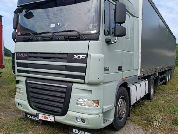 2010 DAF XF 105, серебристый, 2700000 рублей - вид 9