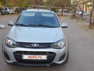2016 Lada (ВАЗ) Kalina Cross II, серебристый, 420000 рублей, вид 2