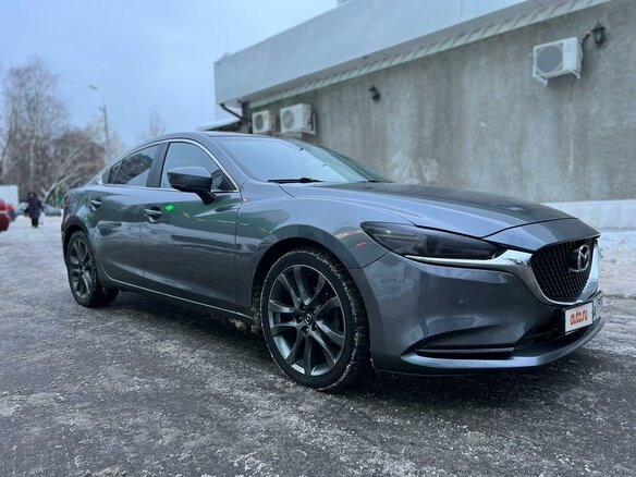 2019 Mazda 6 III (GJ) Рестайлинг 2, серый - вид 4