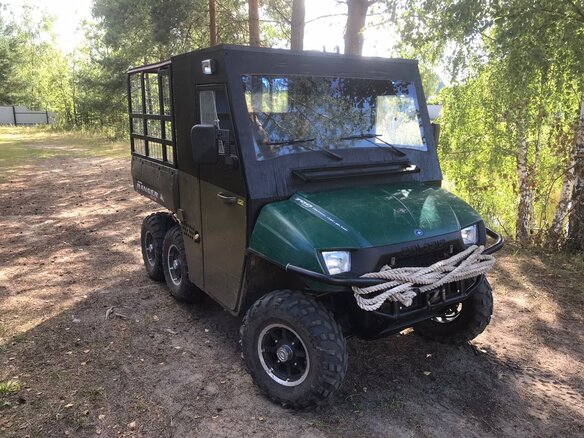 2006 Polaris Ranger 6x6, зелёный - вид 5
