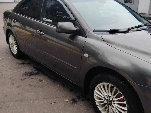 2006 Mazda 6 I (GG) Рестайлинг, серый, 399999 рублей - вид 8