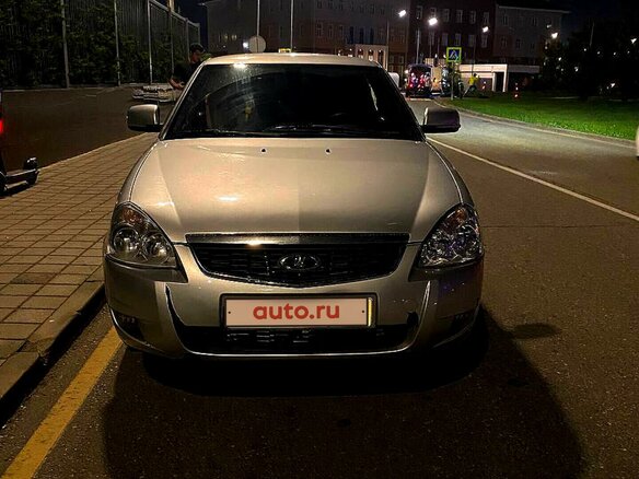 2009 Lada (ВАЗ) Priora I, серебристый, 555555 рублей - вид 1