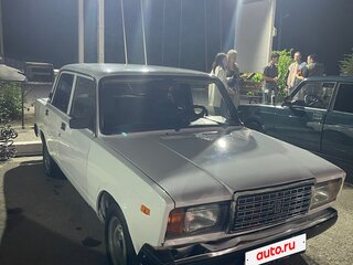 2007 Lada (ВАЗ) 2107, белый, 100000 рублей, вид 4