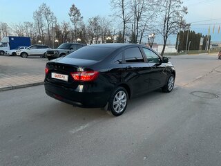 2020 Lada (ВАЗ) Vesta I, чёрный, 1150000 рублей, вид 4