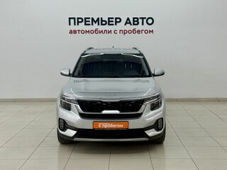 2022 Kia Seltos I, серебристый, 1830000 рублей, вид 2