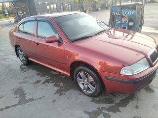 2008 Skoda Octavia I (A4) Рестайлинг, пурпурный, 450000 рублей, вид 3