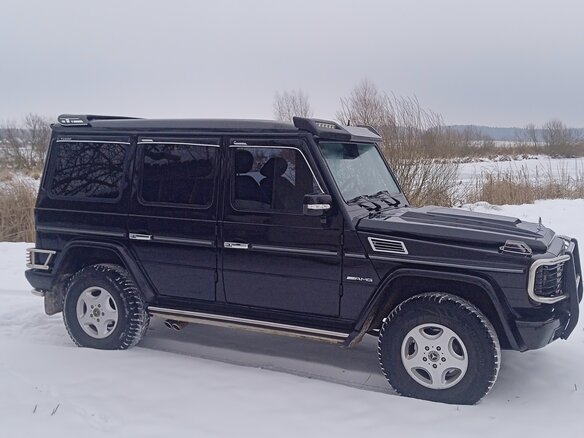 2003 Mercedes-Benz G-Класс 270 II (W463), чёрный, 2500000 рублей - вид 4
