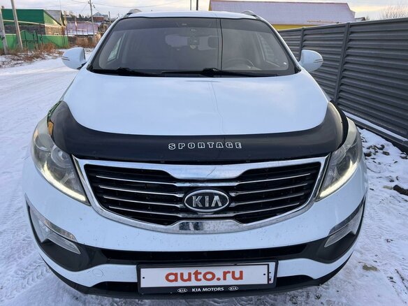 2012 Kia Sportage III, белый, 1500000 рублей - вид 1