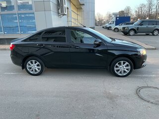 2020 Lada (ВАЗ) Vesta I, чёрный, 1150000 рублей, вид 3