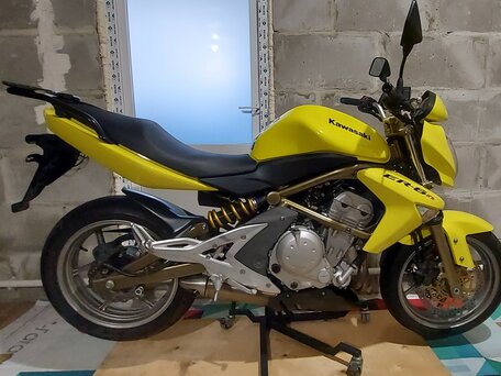 2006 Kawasaki ER-6N, жёлтый, 450000 рублей, вид 2