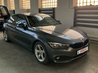 2018 BMW 4 серии Gran Coupe 420d F32/F33/F36 Рестайлинг, серый, 2700000 рублей, вид 4
