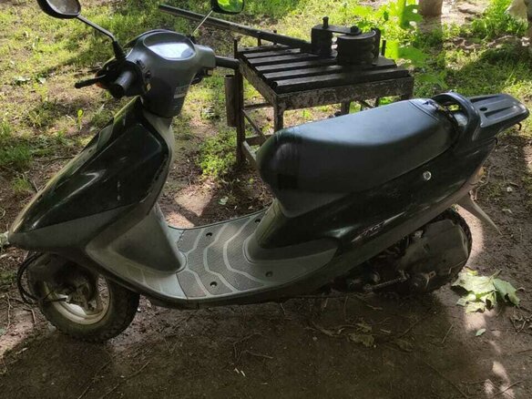 1995 Honda Tact, зелёный - вид 3