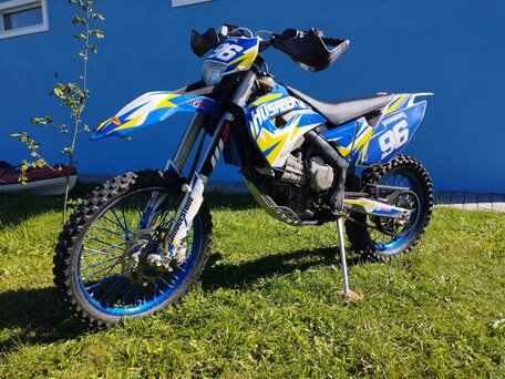 2013 Husaberg FE 450, синий, 500000 рублей, вид 1