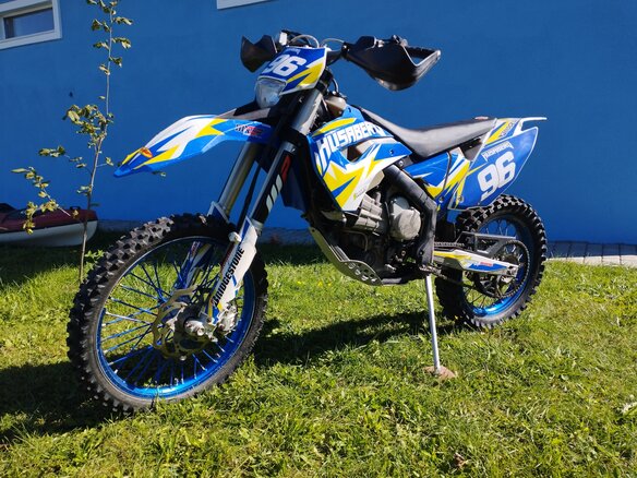 2013 Husaberg FE 450, синий, 500000 рублей