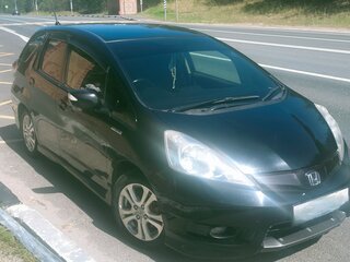 2013 Honda Fit Shuttle I Рестайлинг, чёрный, 830000 рублей, вид 4