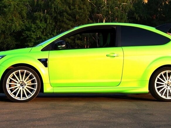 2009 Ford Focus RS II, зелёный - вид 2