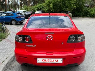 2008 Mazda 3 I (BK) Рестайлинг, красный, 680000 рублей, вид 5