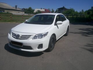 2011 Toyota Corolla X (E140, E150) Рестайлинг, белый, 1050000 рублей, вид 1