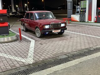 2007 Lada (ВАЗ) 2107, красный, 245000 рублей, вид 4