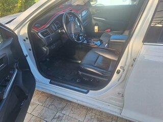 2018 Toyota Camry VII (XV50) Рестайлинг 2, белый, 2100000 рублей, вид 5
