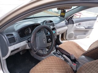 2007 Kia Cerato I Рестайлинг, золотистый, 485000 рублей, вид 5