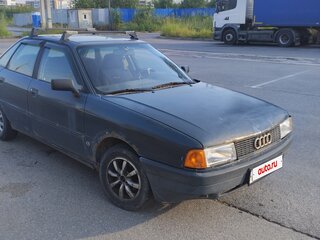 1990 Audi 80 IV (B3), синий, 100000 рублей, вид 3