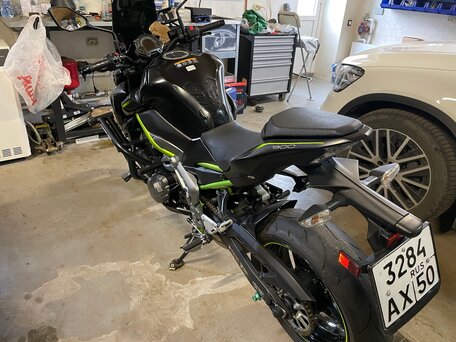 2019 Kawasaki Z 900, зелёный, 870000 рублей, вид 4