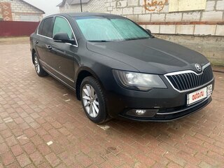 2014 Skoda Superb DSG II Рестайлинг, чёрный, 1400000 рублей, вид 2