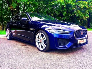 2020 Jaguar XE I Рестайлинг, синий, 2700000 рублей, вид 4
