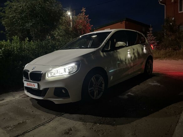 2015 BMW 2 серии Active Tourer 218i F45, белый, 1450000 рублей - вид 6