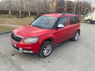 2015 Skoda Yeti I Рестайлинг, красный, 1147000 рублей, вид 2