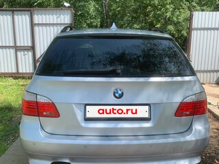 2007 BMW 5 серии 520d V (E60/E61) Рестайлинг, серебристый, 1200000 рублей, вид 4