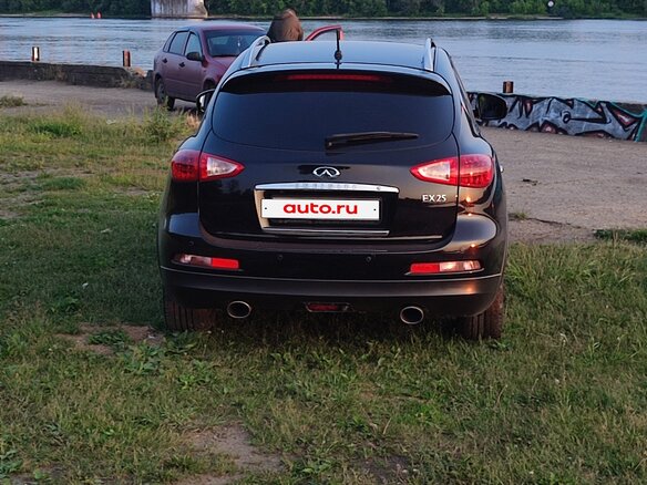 2012 Infiniti EX25 I (J50), чёрный, 1450000 рублей - вид 2