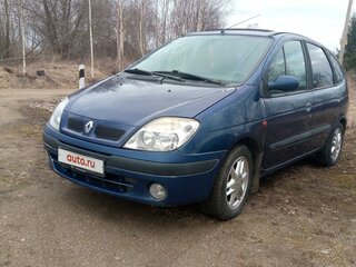 2001 Renault Scenic I Рестайлинг, синий, 350000 рублей, вид 1