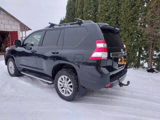 2016 Toyota Land Cruiser Prado 150 Series Рестайлинг 1, чёрный, 3871659 рублей, вид 3