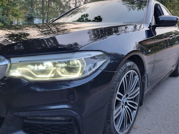 2018 BMW 5 серии 530i xDrive VII (G30/G31/G38), чёрный, 3120000 рублей - вид 9
