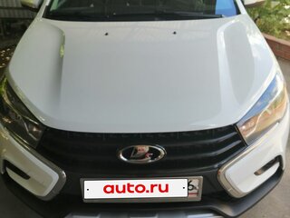 2020 Lada (ВАЗ) Vesta SW Cross I, белый, 1300000 рублей, вид 5