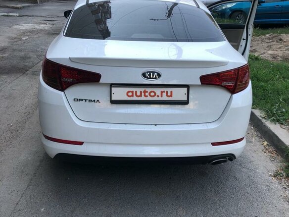 2012 Kia Optima III, белый, 1450000 рублей - вид 1