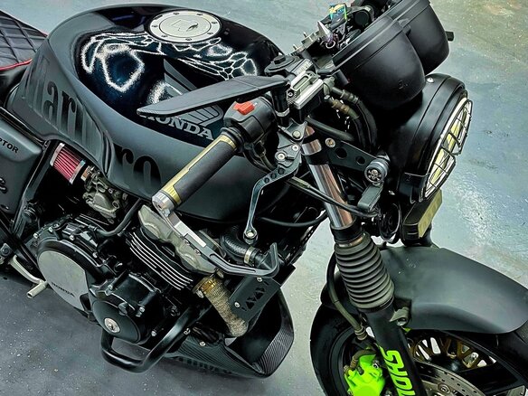 1995 Honda CB 400 Super Four, чёрный, 590000 рублей - вид 8