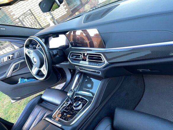 2019 BMW X6 40i III (G06), серый, 9100000 рублей - вид 8