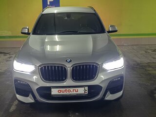 2021 BMW X3 20d xDrive III (G01), серебристый, 4250000 рублей, вид 3
