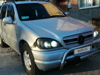 2001 Mercedes-Benz M-Класс 270 I (W163), серебристый, 600000 рублей, вид 2