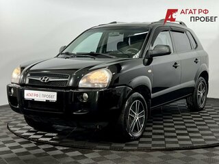 2008 Hyundai Tucson I, чёрный, 595000 рублей, вид 2